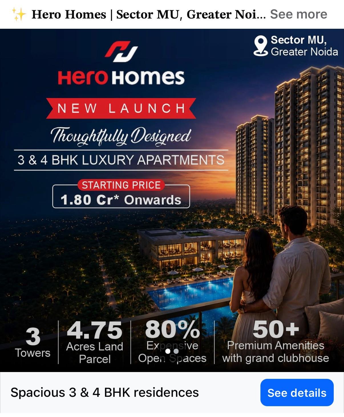 Hero Homes Sector MU Greater Noida